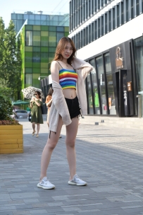 【精选街拍】Vol.3561 彩虹色的美丽 [121P-2.82GB]