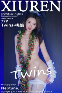 【XiuRen-秀人网】2025.12.24 No.11152 Twins-桃桃 [77P-1.00GB]