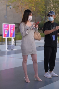 【精选街拍】Vol.3698 温婉针织裙 [86P-1.74GB]