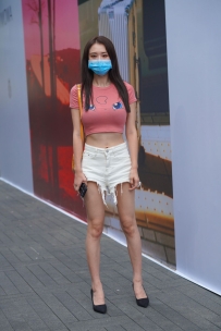 【精选街拍】Vol.3441 粉白搭配少女 [104P+3V-2.14GB]